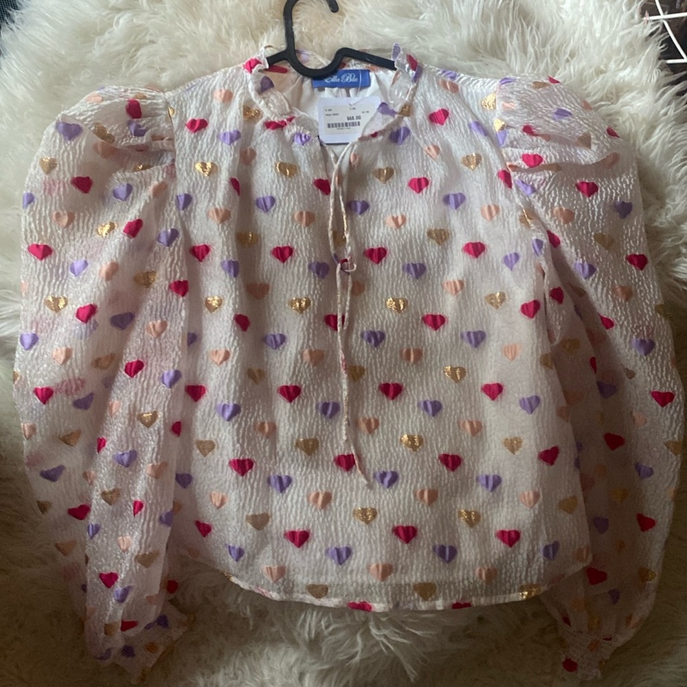 Ella blu top - new tags